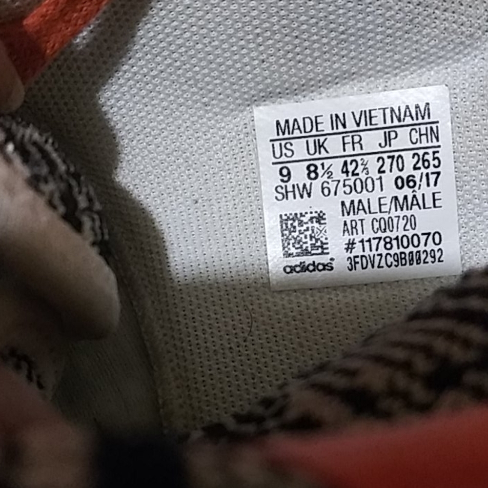 Adidas boost 9 Us 8/2Uk